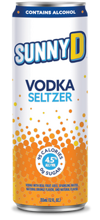 Sunny D Vodka Seltzer 4pk 12oz can 4.5% ABV