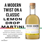 On The Rocks Lemon Drop Martini 375ml Btl