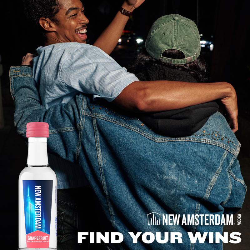 New Amsterdam Grapefruit Vodka 50ml (70 Proof)