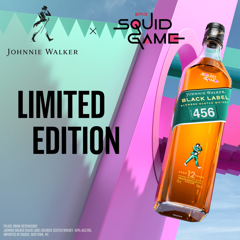 Johnnie Walker Black Squid Games Edition 750ml Bottle