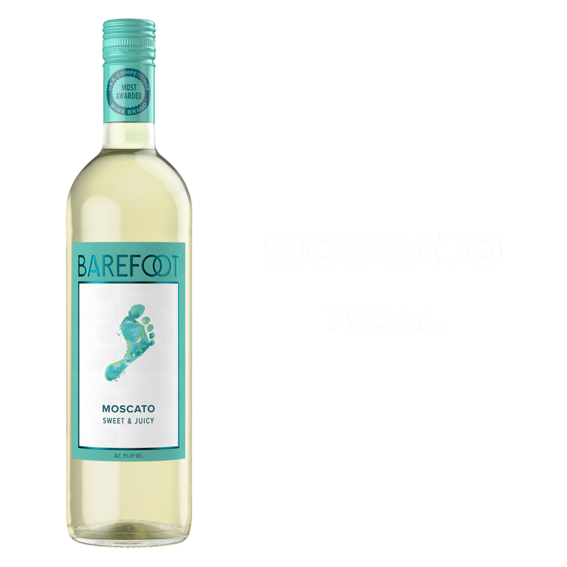 Barefoot Moscato 750ml