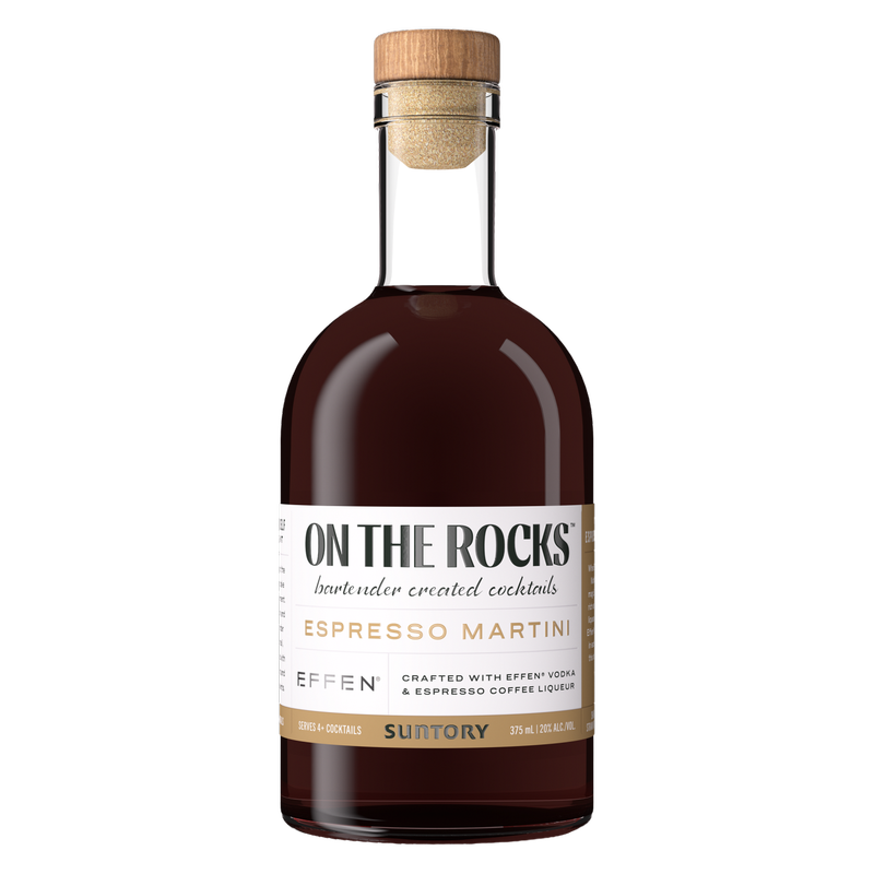 On the Rocks EFFEN Espresso Martini 375ml (40 Proof)