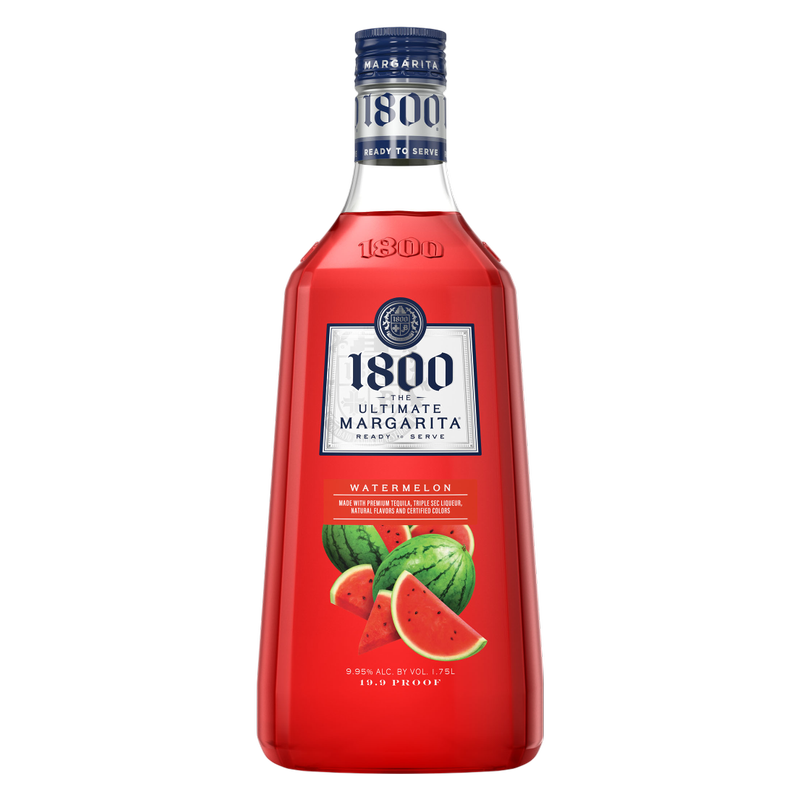1800 The Ultimate Margarita Watermelon Ready to Drink Cocktail 1.75L 9.95% ABV