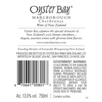 Oyster Bay Marlborough Chardonnay 750ml (13% ABV)