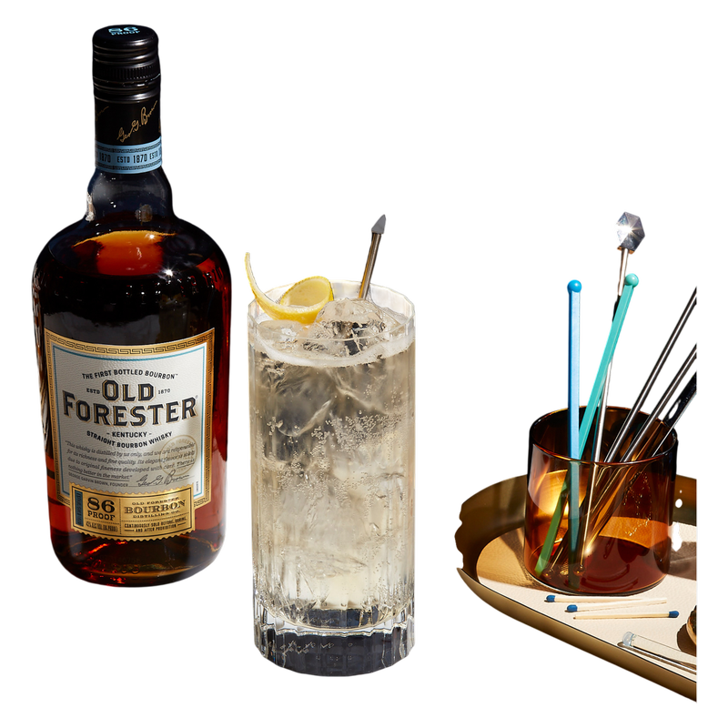 Old Forester 86 Proof Kentucky Straight Bourbon Whisky, 50 mL Bottle, 86 Proof