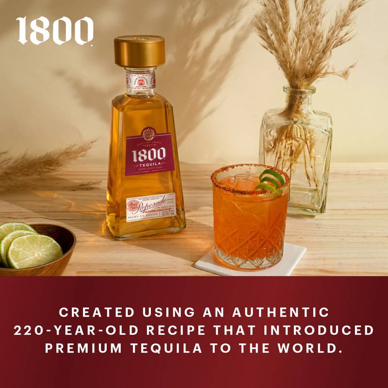1800 Tequila Reposado 50ml (80 Proof)