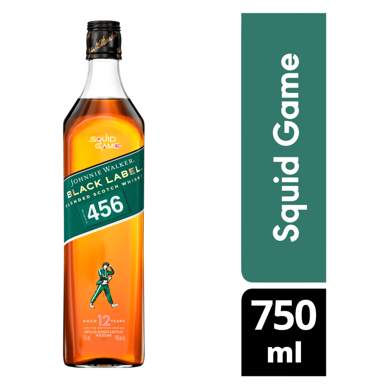 Johnnie Walker Black Squid Games Edition 750ml Bottle