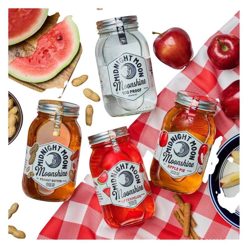 Midnight Moon Watermelon Moonshine 50ml 35% ABV
