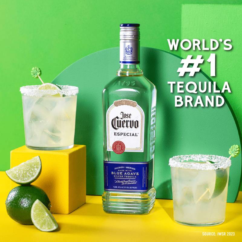 Jose Cuervo Especial Silver Tequila 50ml (80 Proof)