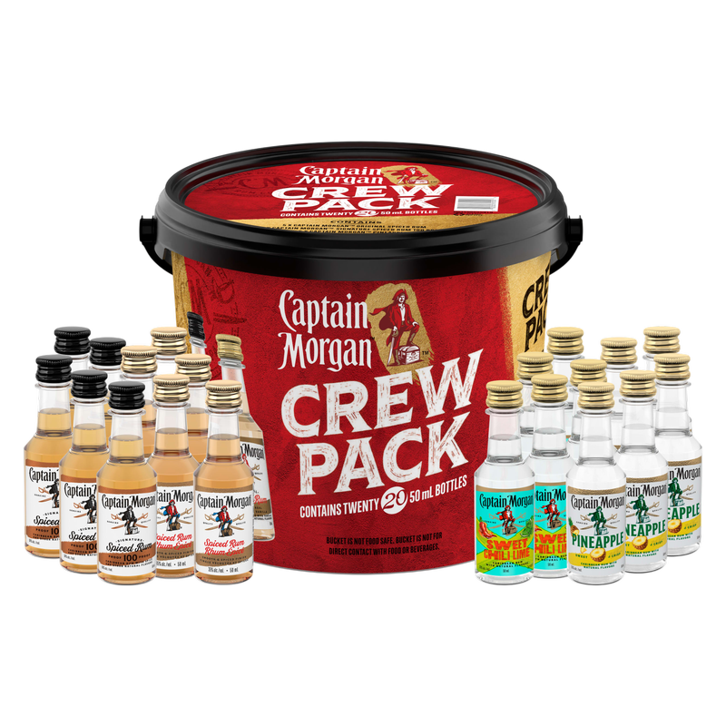 Captain Morgan Party Bucket 20pk 50ml