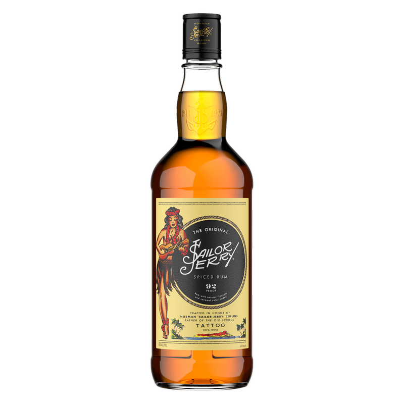 Sailor Jerry Spiced Rum 750ml (92 Proof)