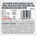 Smirnoff Vodka 375ml PET (80 Proof)