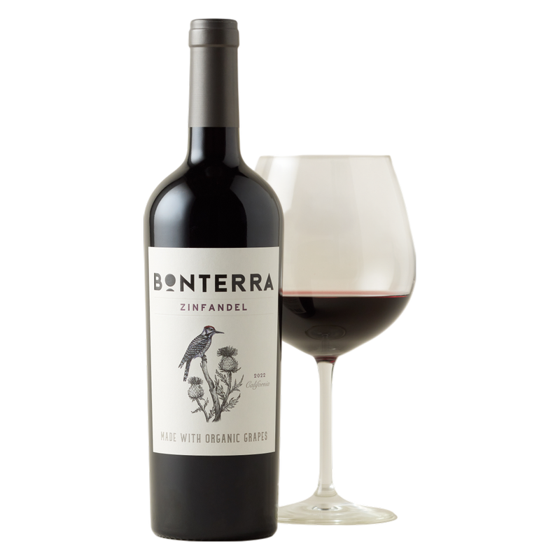 Bonterra Organic Red Zinfandel 750 ml 14.7% ABV