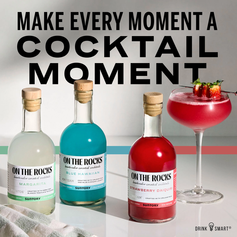 On The Rocks Cruzan Strawberry Daiquiri 375ml