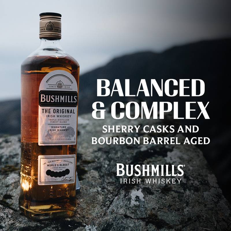 Bushmills Original Irish Whiskey 50ml (80 Proof)
