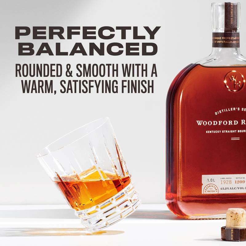 Woodford Reserve Kentucky Straight Bourbon Whiskey 1.75 L 90.4 Proof