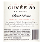 Cuvee 89 Sparkling Rose 750ml