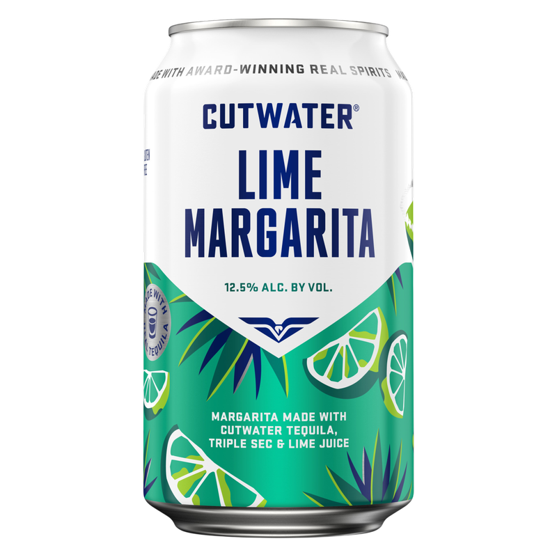 Cutwater Lime Margarita Single 12oz Can 12.5% ABV