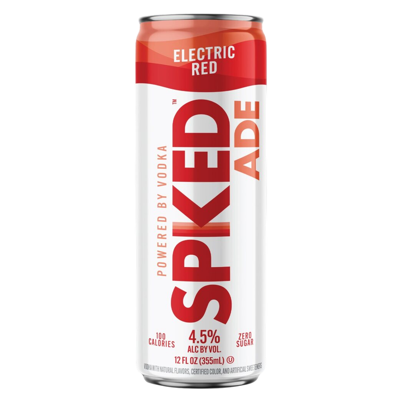SpikedAde Electric Red 4pk 12oz Can