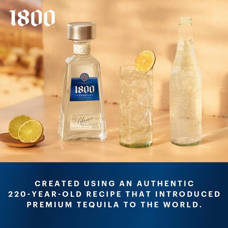 1800 Tequila Blanco 50ml (80 Proof)