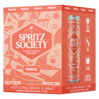Spritz Society Peach 4pk 12oz Cans 4.5% ABV