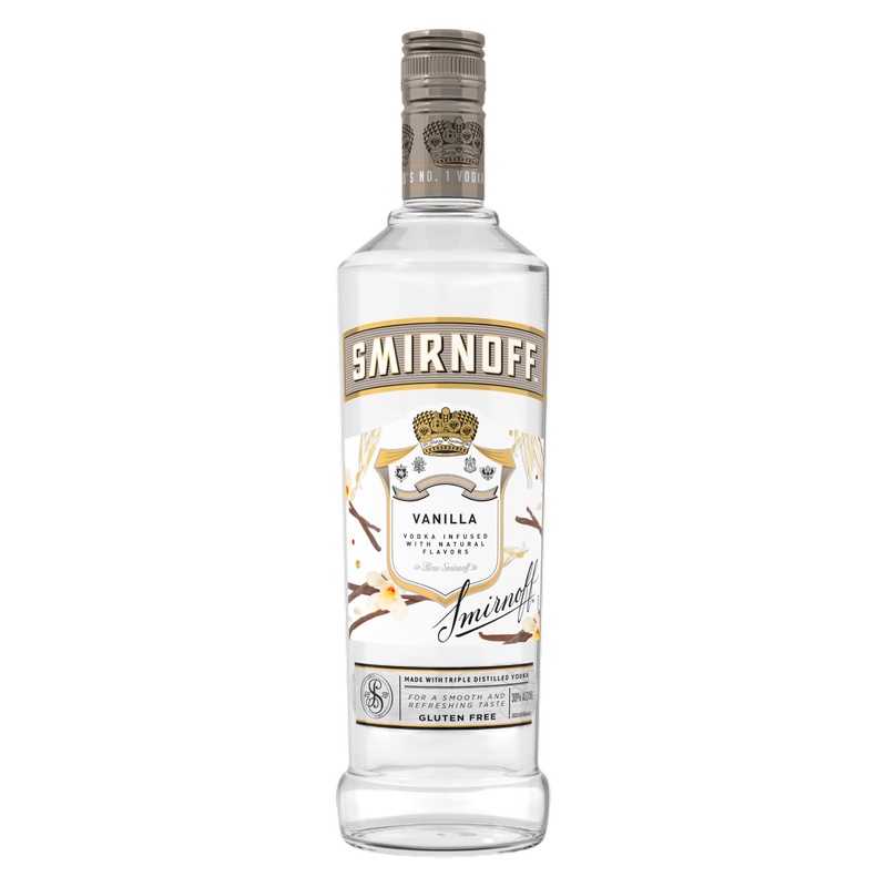 Smirnoff Vanilla Vodka 750ml (70 Proof)