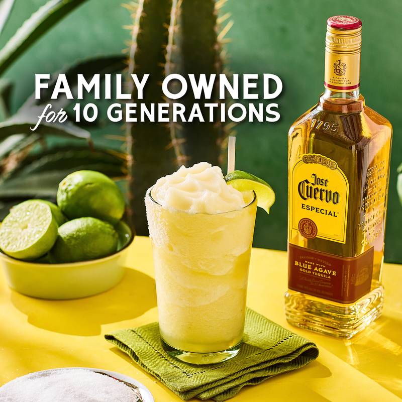 Jose Cuervo Especial Gold with Margarita Mix Tequila Gold 750ml (80 Proof)