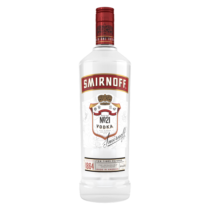 Smirnoff Vodka 1L (80 Proof)