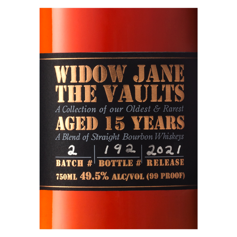 Widow Jane Bourbon The Vaults 145Yr 750ml (99 proof)