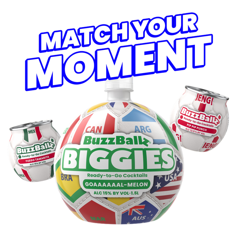 BuzzBallz Cocktails Goaaaal-Melon 200ml