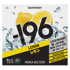 Suntory -196 Lemon RTD 4pk 355ml Can 6% ABV
