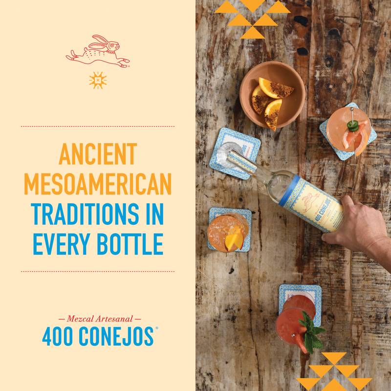 400 Conejos Espadín Mezcal Joven 750ml (80 Proof)
