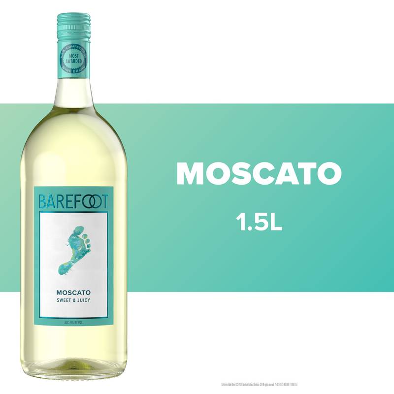 Barefoot Moscato 1.5L