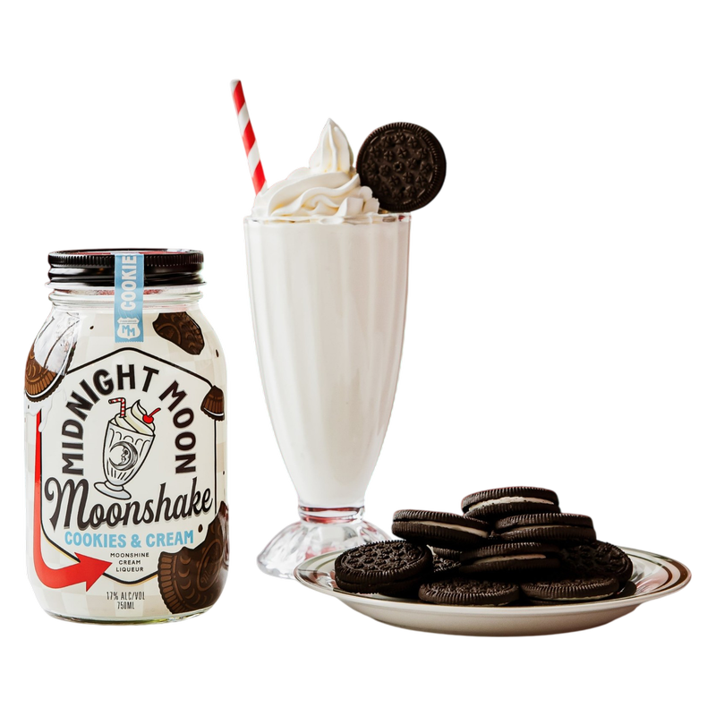 Midnight Moon Cookies & Cream Moonshake 50ml 17% ABV