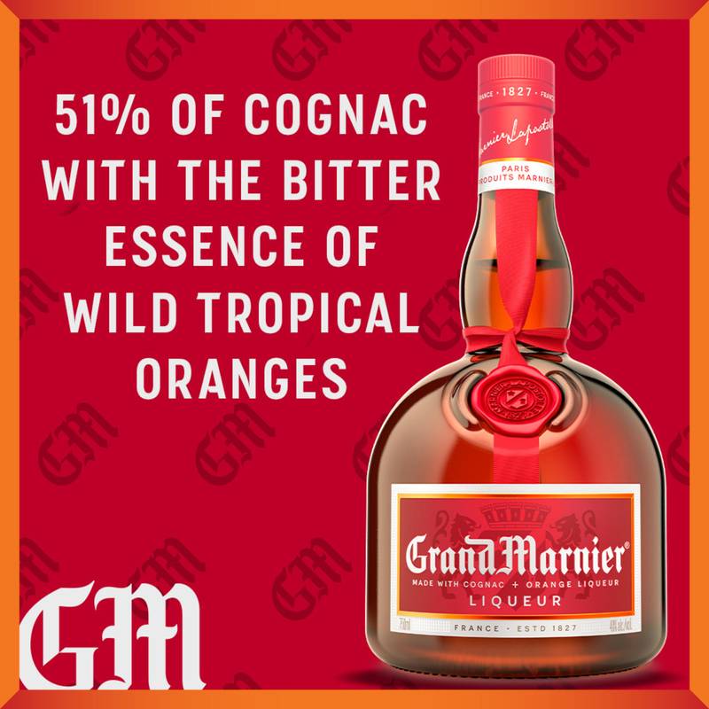 Grand Marnier Orange Liqueur 1L (80 Proof)