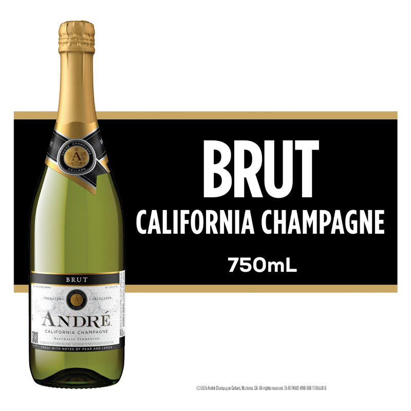 Andre Brut Sparkling Wine 750ml