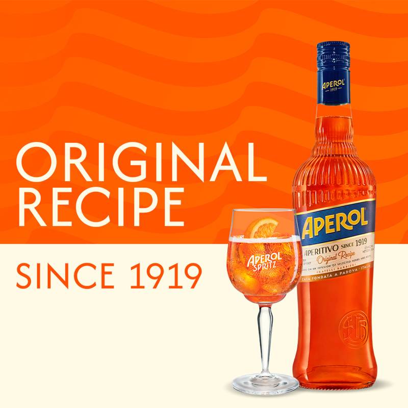 Aperol Aperitivo Liqueur 1L (22 Proof)