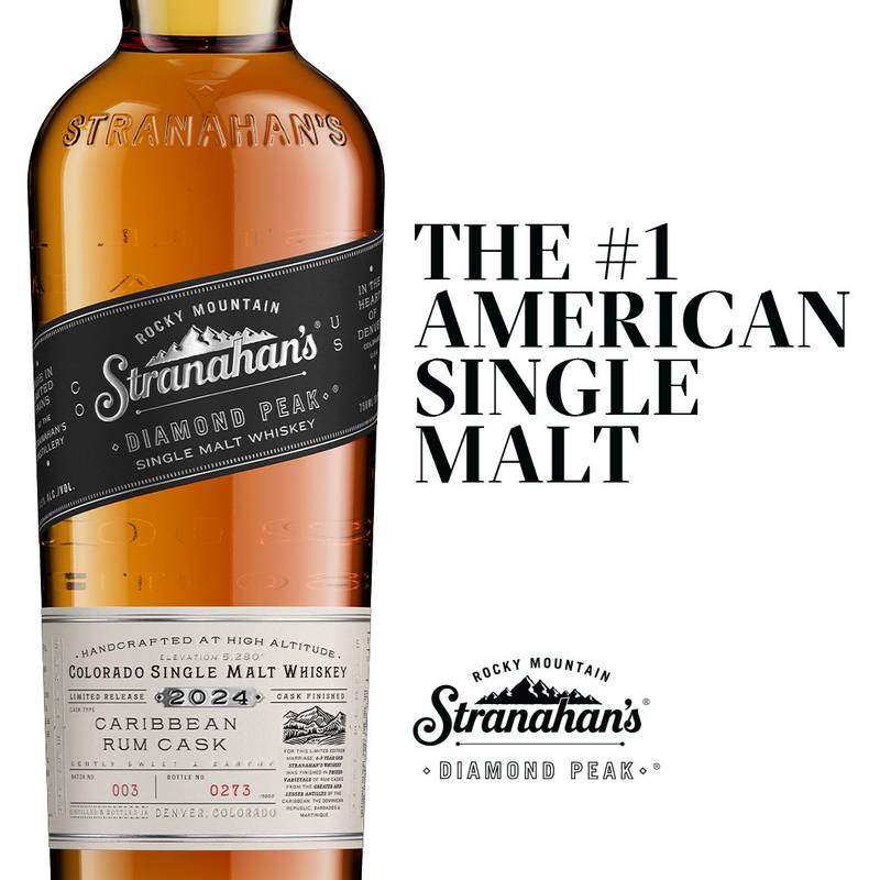 Stranahan’s Diamond Peak - Caribbean Rum Cask American Whiskey 750ml (90 Proof)