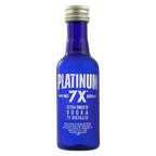 Platinum 7X Vodka 50ml (80 Proof)