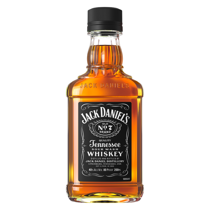 Jack Daniel's Old No. 7 Tennessee Whiskey 200 mL (80 Proof)