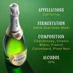 Korbel Brut California Champagne Sparkling Wine 4pk 187ml Btl