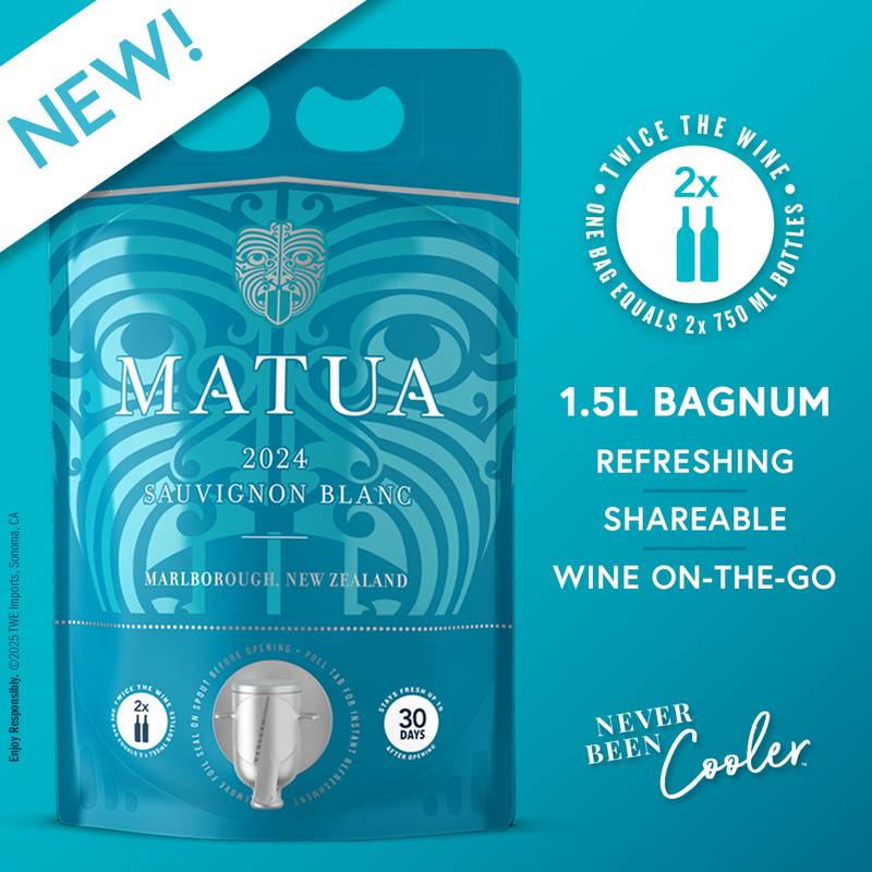 Matua Bagnum Sauvignon Blanc 1.5L Pouch