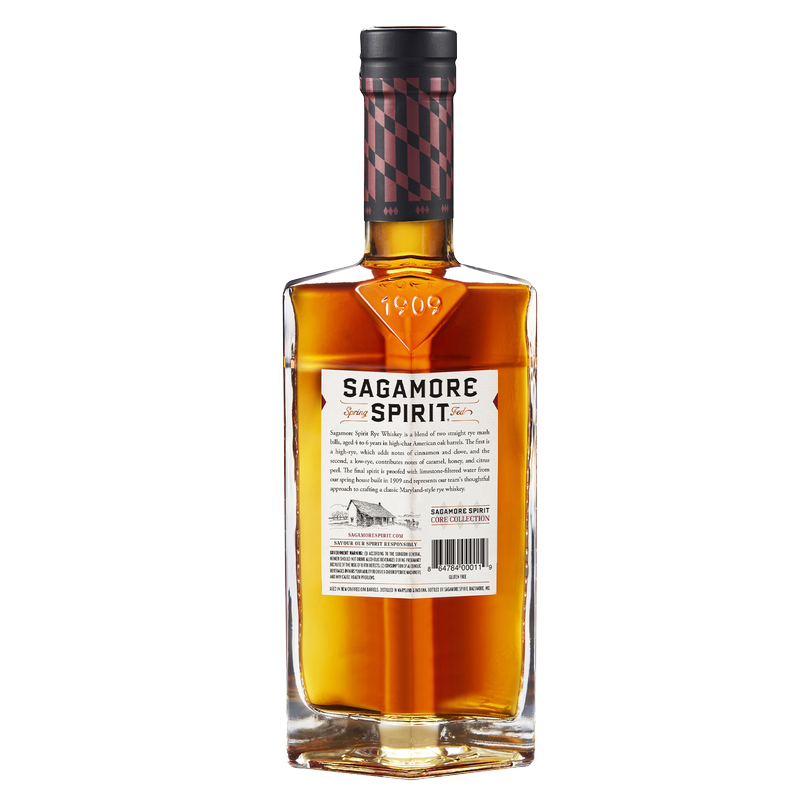 Sagamore Spirit Signature Rye Whiskey 750ml (83 Proof)